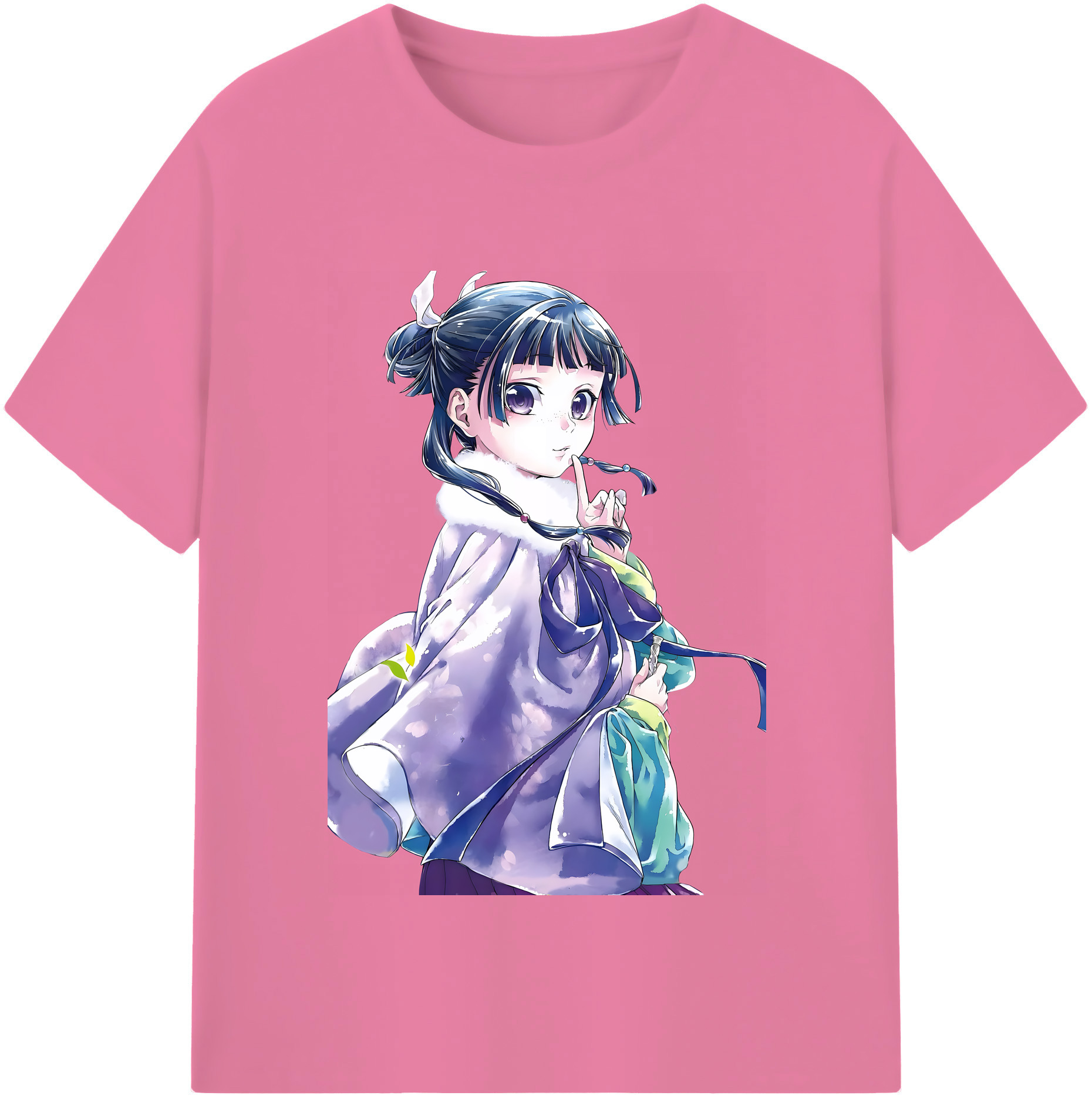 （画像用） 薬屋のひとりごと The Apothecary Diaries 綿100％半袖Tシャツ（フロントプリント）